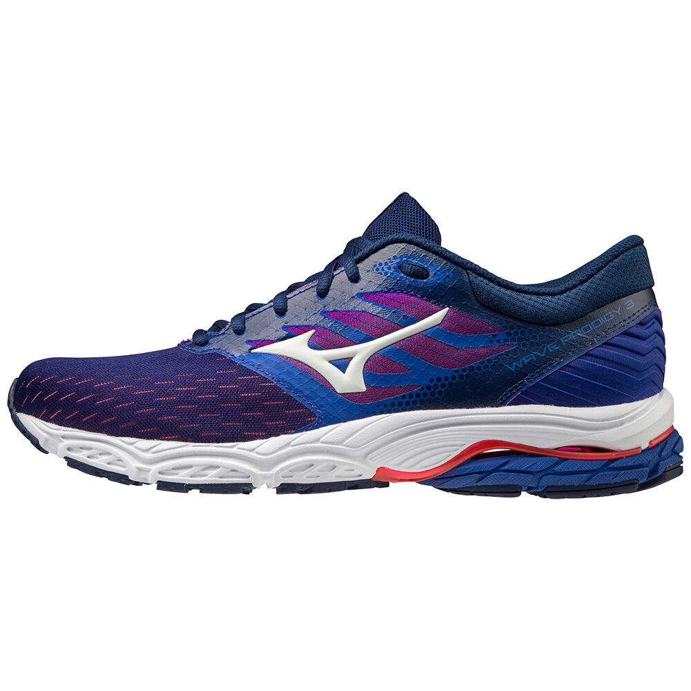 Scarpe Running Mizuno Wave Prodigy 3 Uomo - Blu/Bianche - 91507-OQGT